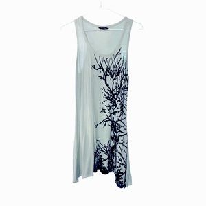Festival Chic Tree Hugger Racer Back Yoga Tunic Tank